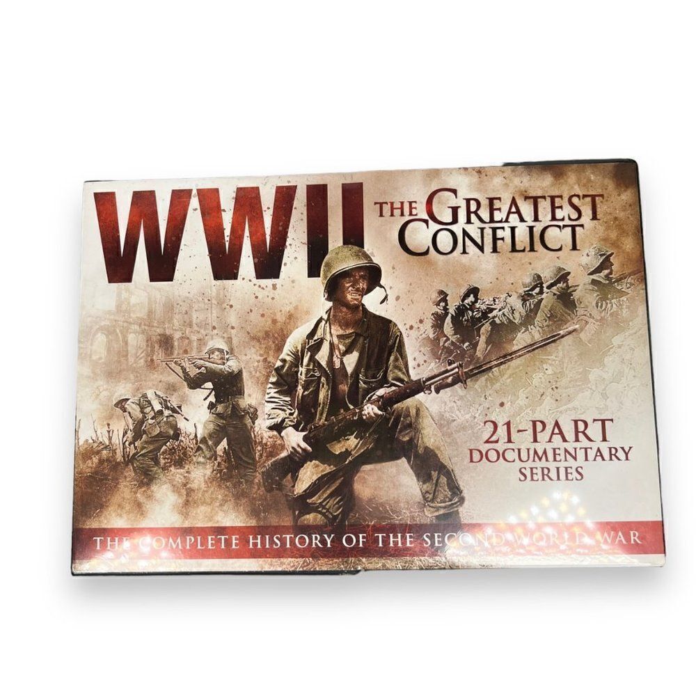 World War II The Grestest Conflict 21 Part Documentary Series DVD Set New